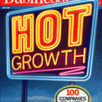 Business Week cover of Hot Growth Companies