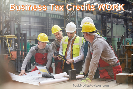 business tax credits work